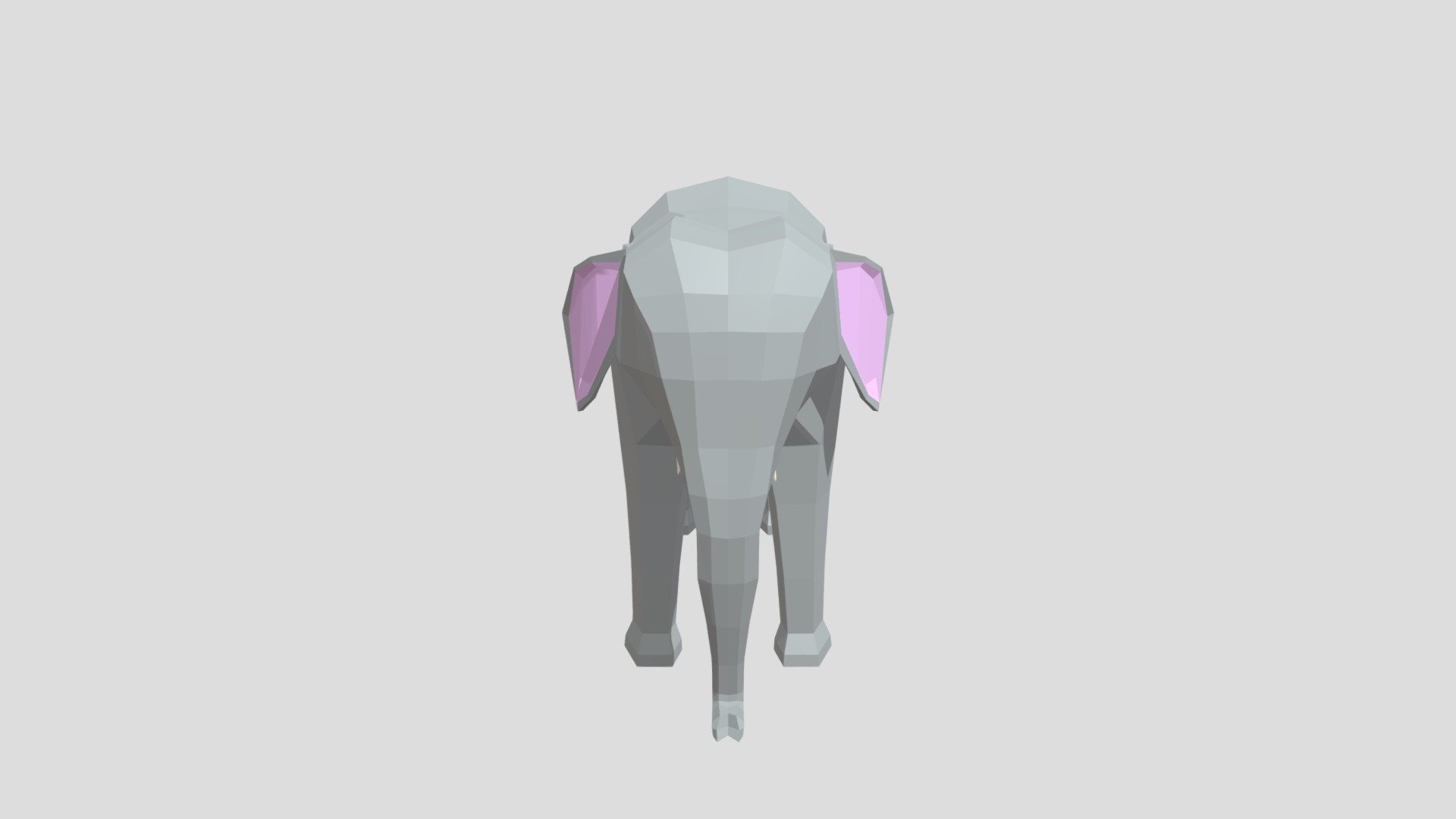Female Asian Elephant Coloured LowP
