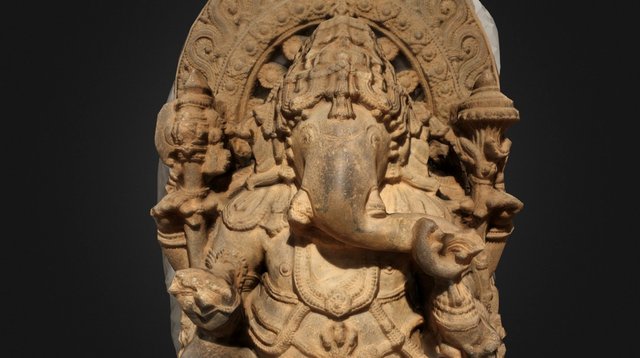 Ganesh Sculpture 3D Model