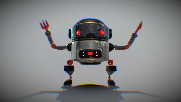 robot 3D Model