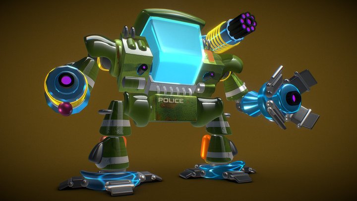 Robot 3D Model