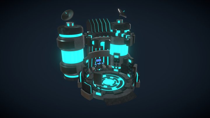 Orbital Teleport 3D Model
