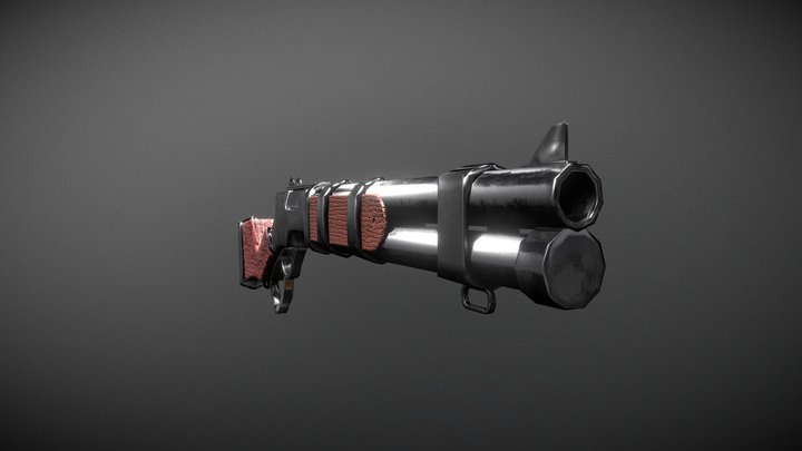 Dolores from Guns of Boom 3D Model