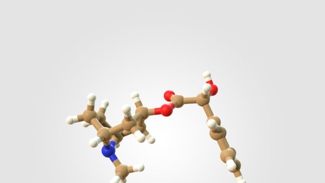 Homatropin 3D Model