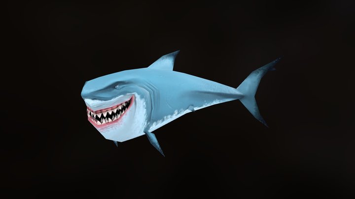 Bruce the Shark 3D Model