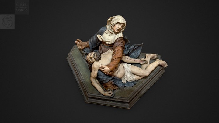 Pietat, Museu Frederic Marès 3D Model