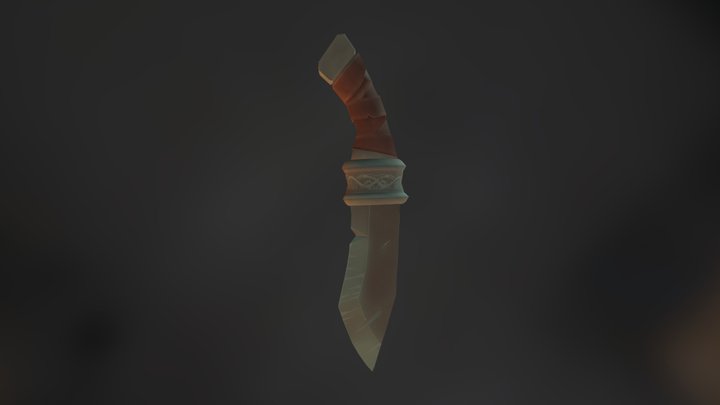 Magnus_Knife_MSTRZELECKA 3D Model