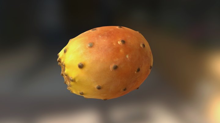 Passion Fruit 3D Model
