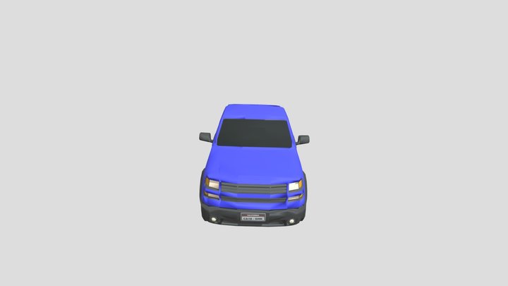 SM_Vehicle_Land_PickUp_Truck_01_A 3D Model