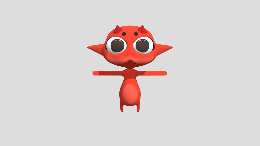 Rigged Cocoto Model [fanmade redesign] VERSION 2