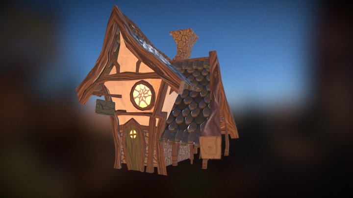 Medieval House 3D Model