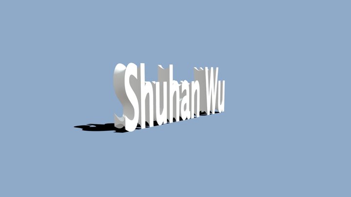 signature 3D Model