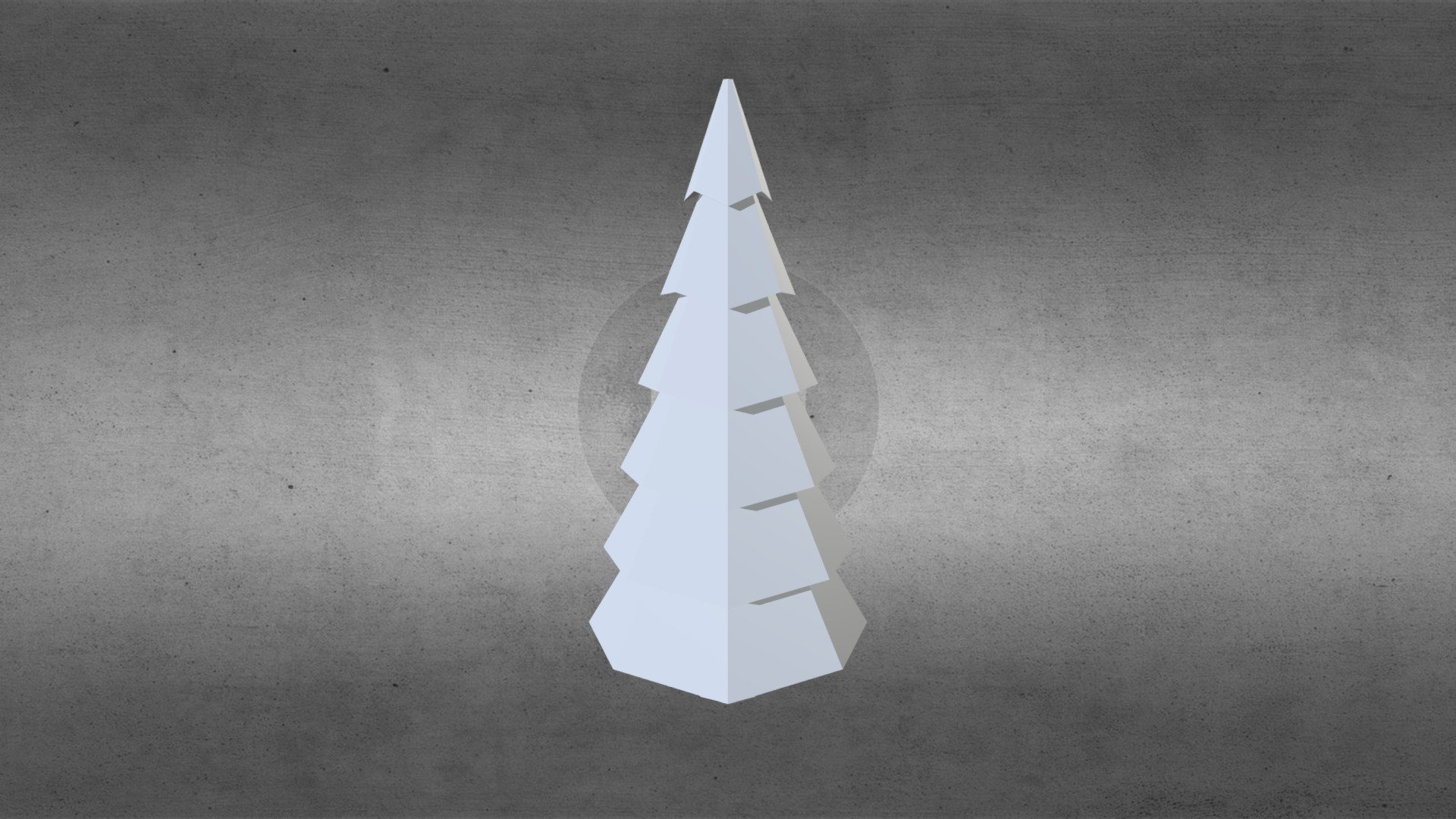 Low-poly-pine