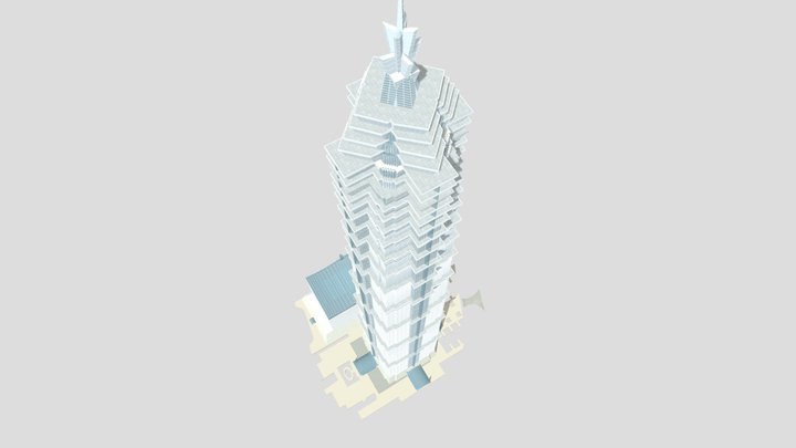 18891金茂大厦 3D Model