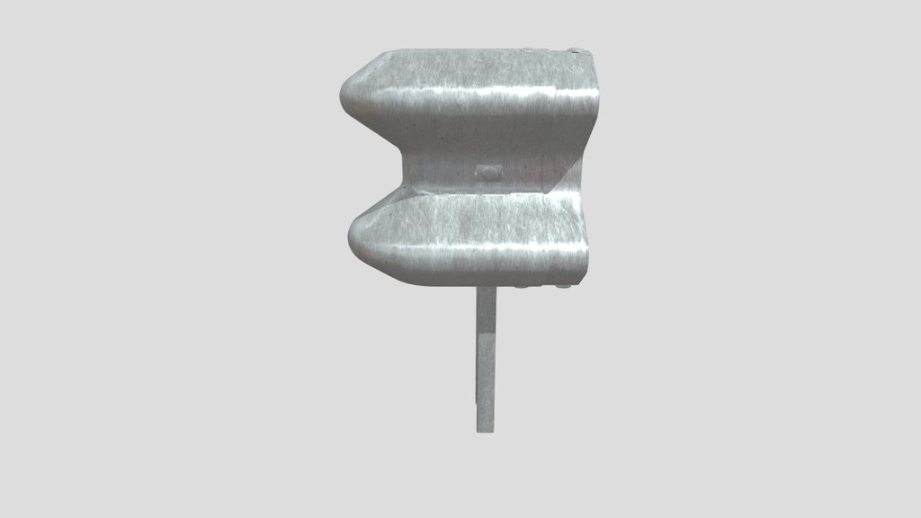 Traffic Barrier Guardrail Type End Left