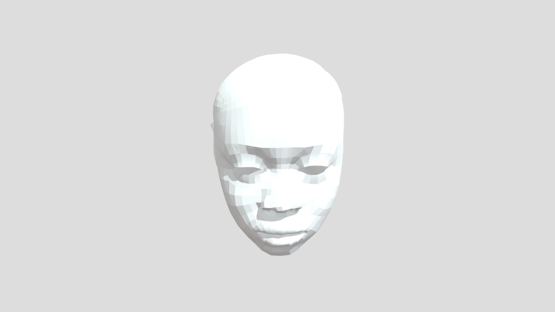 face retopologized - Download Free 3D model by LStuart [b7ed759 ...