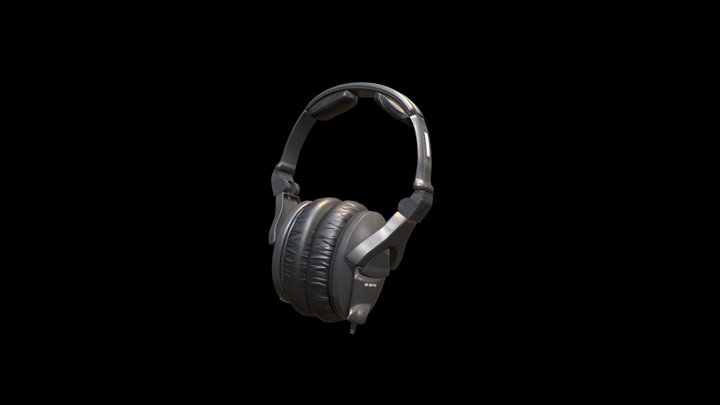 Sennheiser Headphones 3D Model