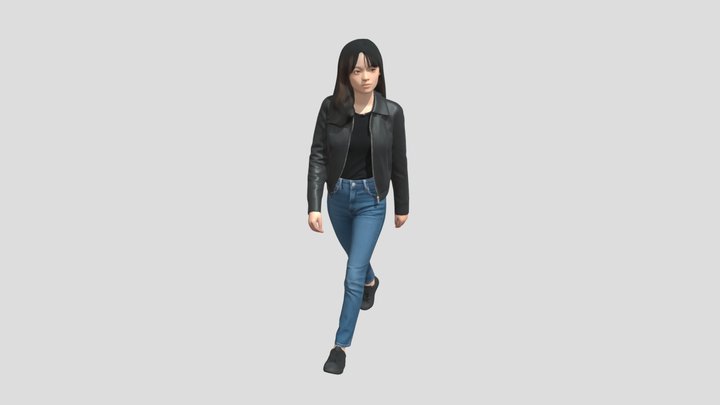 Leather Jacket Walk – Modelo 3D gratuito STL