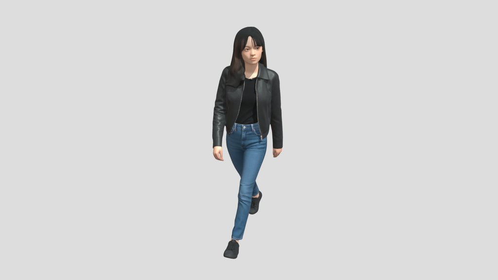 Leather Jacket Walk