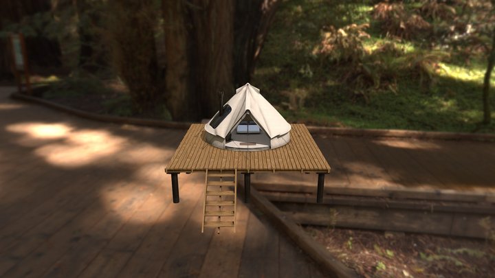 Tent 3D Model