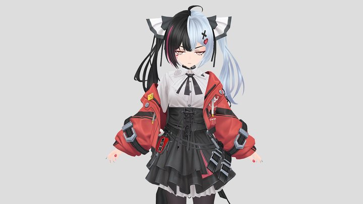 Lacrimosa animated - Neverness To everness 3D Model