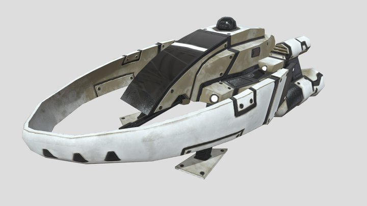 SkyFly V03 GameReady 3D Model