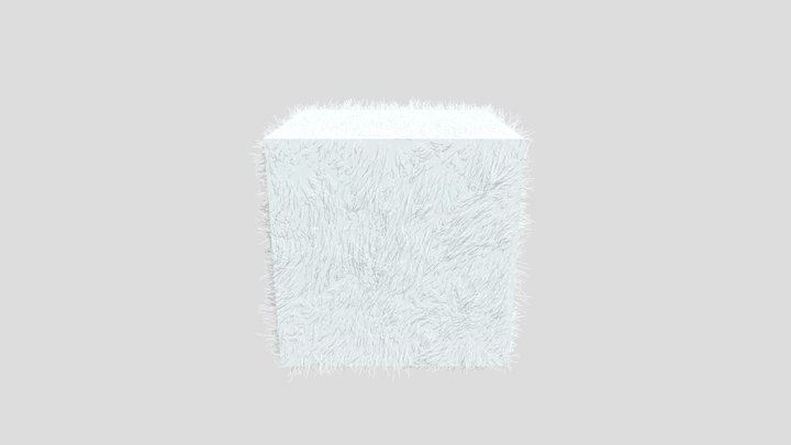 Fluffy Cube – Free 3D Model STL