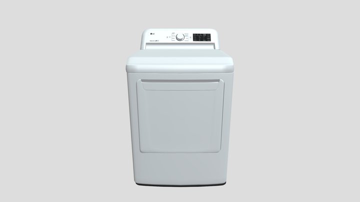LG Twin Wash Machine Appliance 3D Model