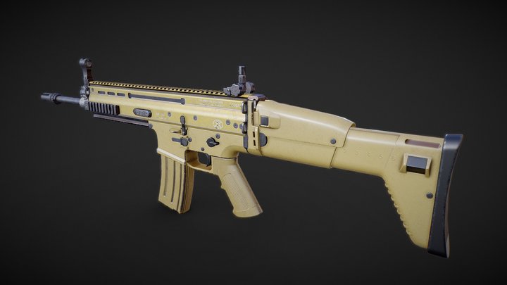 Scar L Lowpoly 3D Model 3D Model