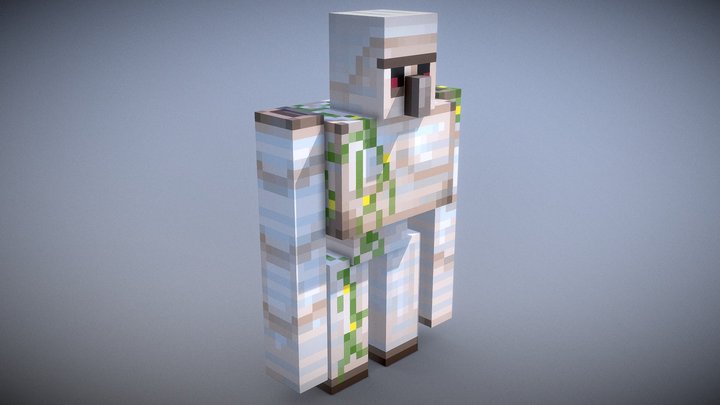 Minecraft - Iron Golem 3D Model