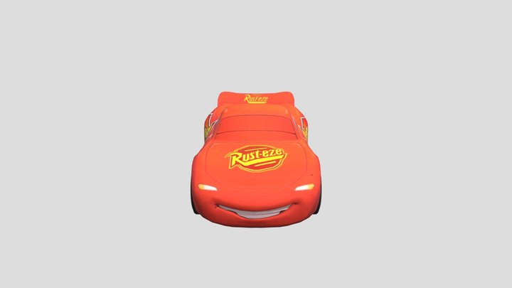 Lighting Mcqueen 3D Model