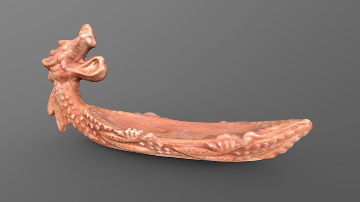 Dragon incense stick holder 3D Model