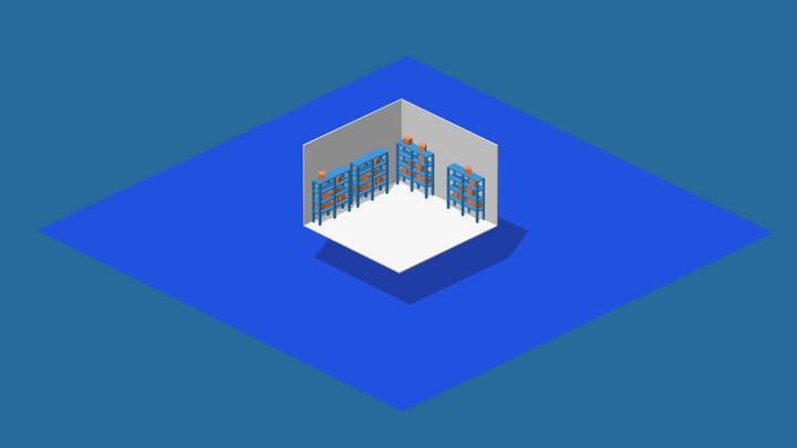 Warehouse 3D Model