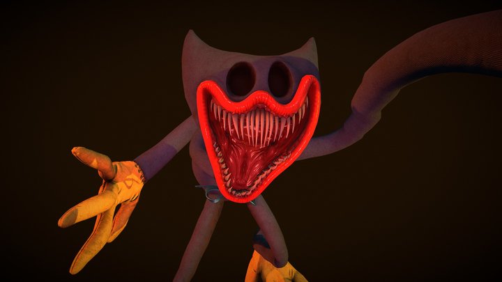 Hallucination Huggy - Poppy Playtime 3D Model