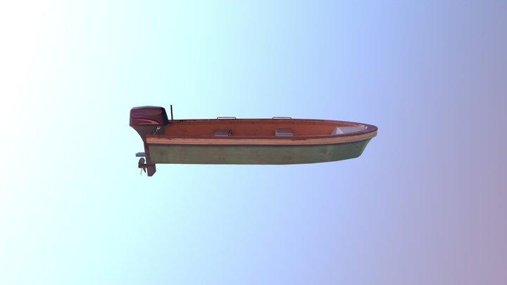 Boat 3D Model