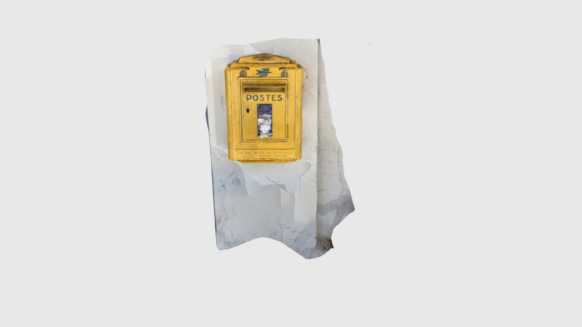 Briefkasten, Le Salin de Giraud, Frankreich