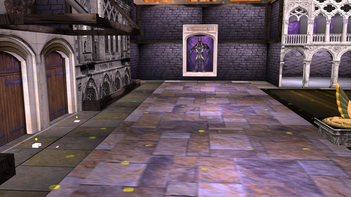 castle level 3D Model