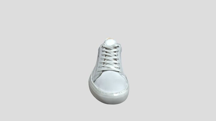 White Sneaker 3D Model