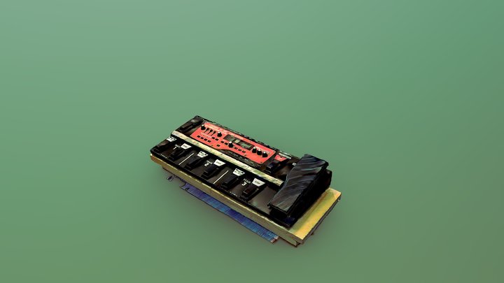Boss Rc-300 Loop Station 3D Model