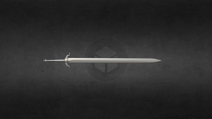 Sword Practice Final Model 3D Model