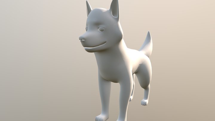 Husky 3D Model