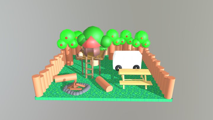 Campsite 0.5 3D Model