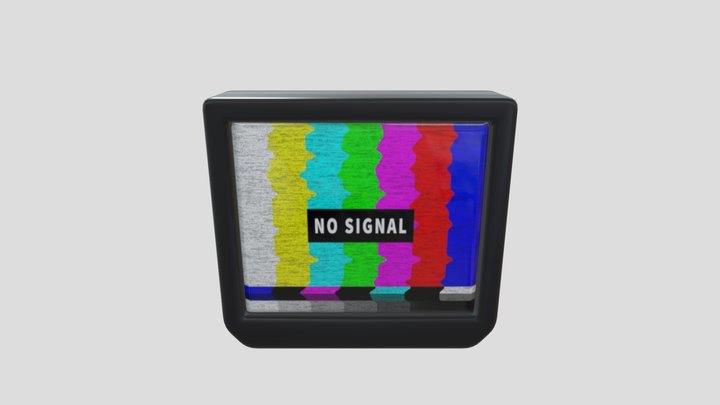 Clean CRT TV – Free 3D Model STL