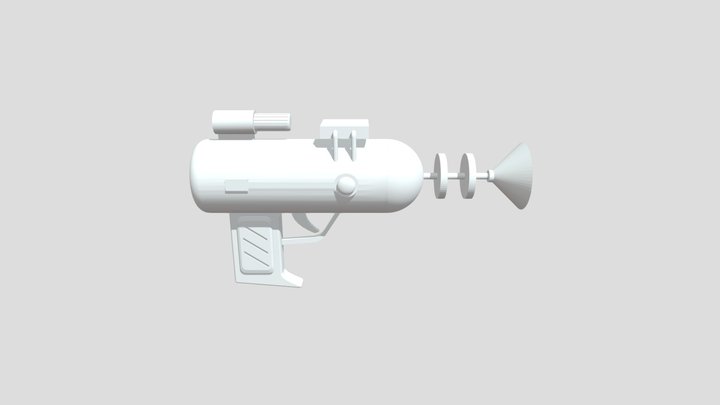 Rick And Morty - Ray Gun 3D Model