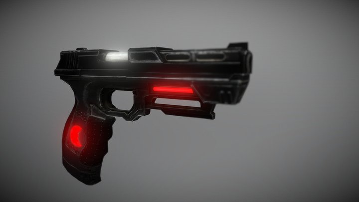 Gun future 3D Model