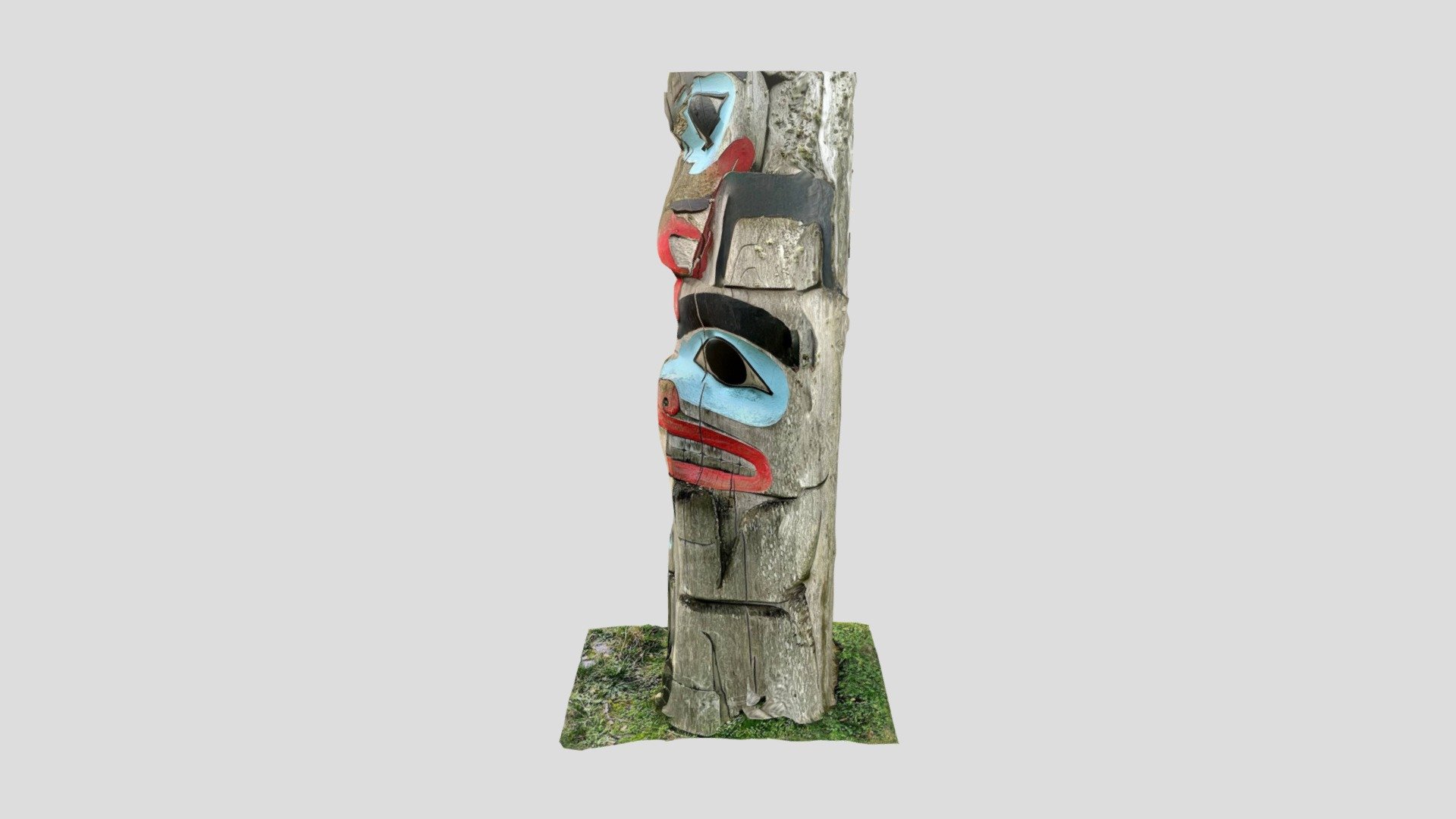 GYAANA, pacific west coast, Haida Tribal Totem