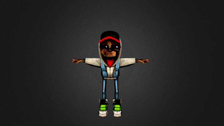 STL file jack from subway surfers 🚆・Template to download and 3D