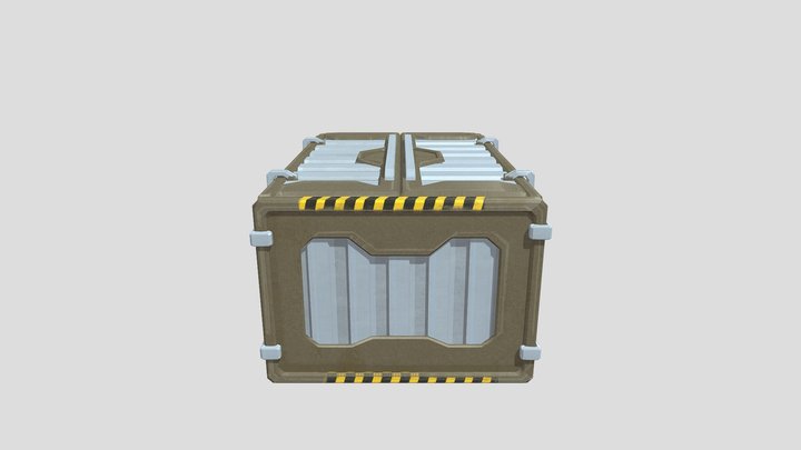 02Container 3D Model