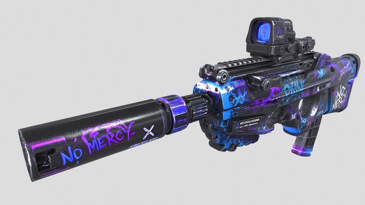 Cyberpunk-][☠][-Snipergun-['7hree']-