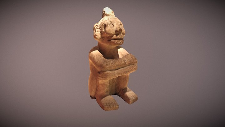 Figure-of-mictlantecuhtli 3D Model
