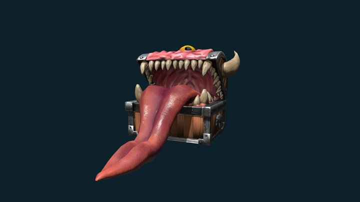 Mimic Chest 3D Model